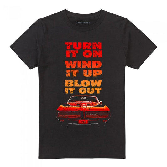 Front - Pontiac Unisex Adult Blow It Out Gto T-Shirt