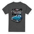 Front - Chevrolet Unisex Adult Classic Camaro Heather T-Shirt