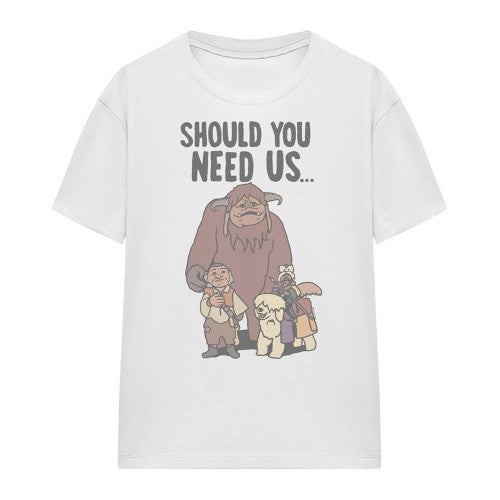 Front - Labyrinth Womens/Ladies Should You Need Us T-Shirt