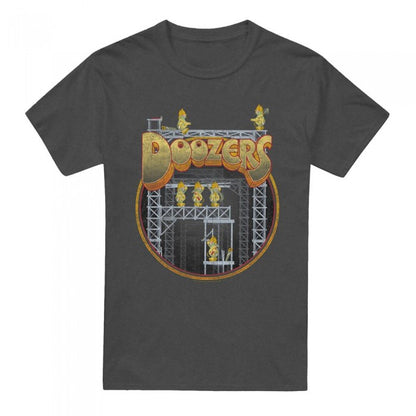 Front - Fraggle Rock Unisex Adult Rock Doozers Construction Heather T-Shirt