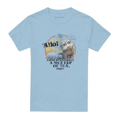 Front - Labyrinth Unisex Adult Come In & Have A Nice Cup Of Tea T-Shirt