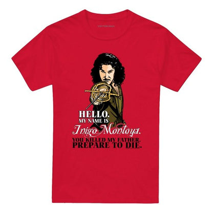 Front - The Princess Bride Unisex Adult Hello T-Shirt
