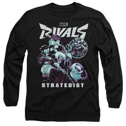 Front - Marvel Rivals Unisex Adult Strategist Long-Sleeved T-Shirt