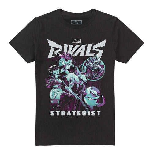 Front - Marvel Rivals Unisex Adult Strategist T-Shirt