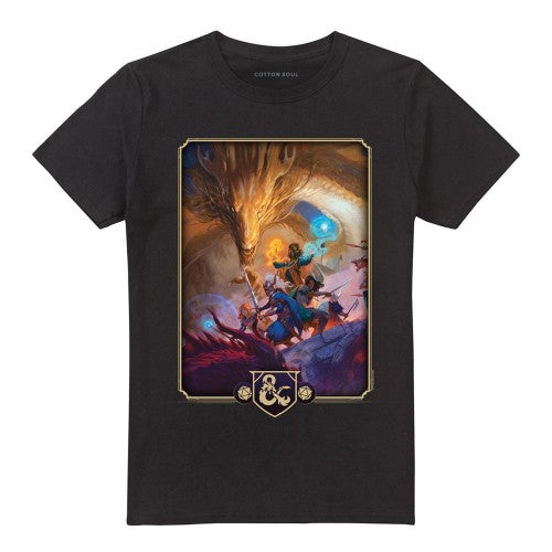 Front - Dungeons & Dragons Unisex Adult 2024 Players Handbook Cover T-Shirt