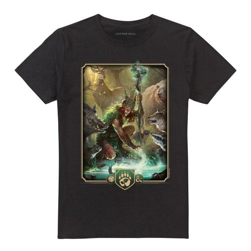 Front - Dungeons & Dragons Unisex Adult 2024 Druid Key Art T-Shirt