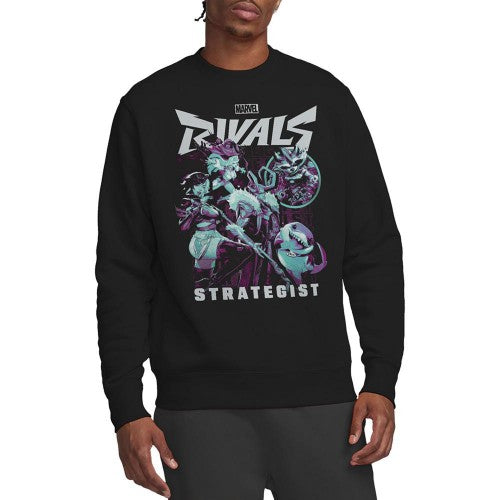 Front - Marvel Rivals Unisex Adult Strategist Sweatshirt