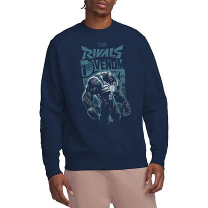 Front - Marvel Rivals Unisex Adult Vanguard Symbiote Venom Sweatshirt