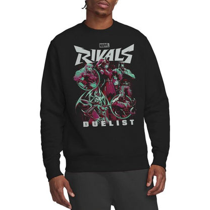Front - Marvel Rivals Unisex Adult Duelist Sweatshirt