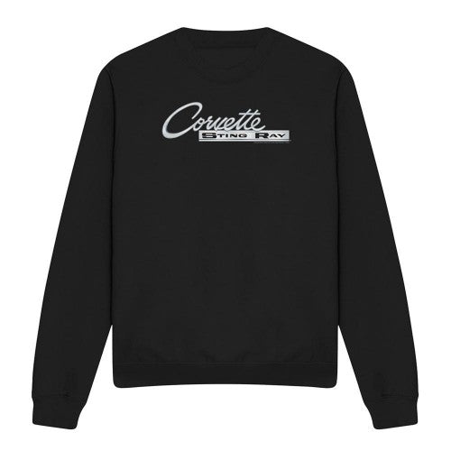Front - Chevrolet Unisex Adult Stingray Logo Sweatshirt