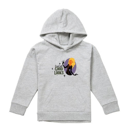 Front - Hocus Pocus Childrens/Kids Sarah Is Cursed With Good Looks Heather Hoodie