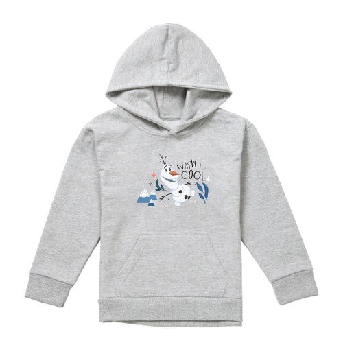 Front - Frozen Childrens/Kids Wayyy Cool Olaf Heather Pullover Hoodie
