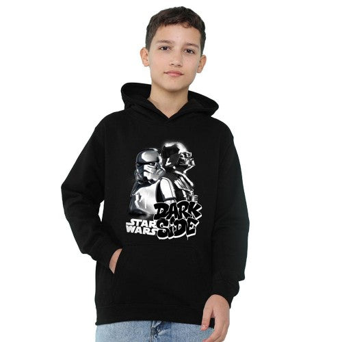 Front - Star Wars Childrens/Kids Dark Side Duo Hoodie