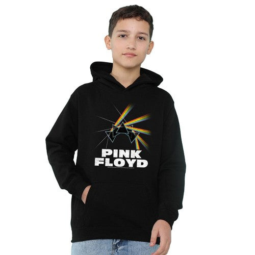 Front - Pink Floyd Childrens/Kids Dark Side Of The Moon Table Prism Heather Hoodie