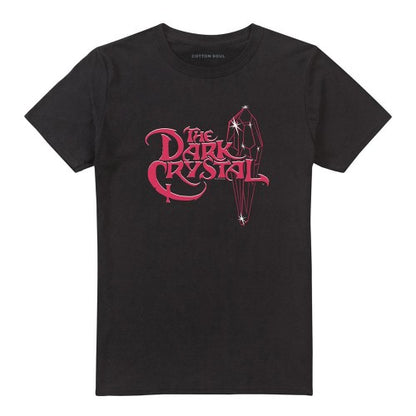 Front - Dark Crystal Unisex Adult Bright Logo T-Shirt