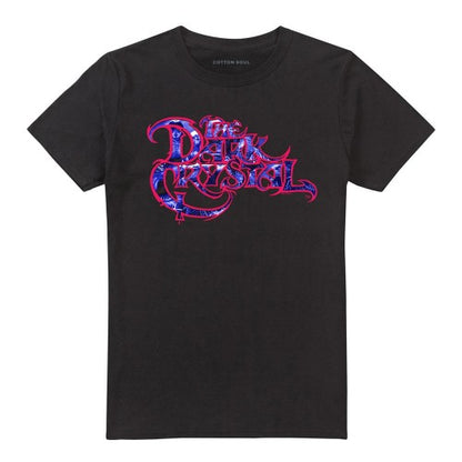 Front - Dark Crystal Unisex Adult Collage Logo T-Shirt