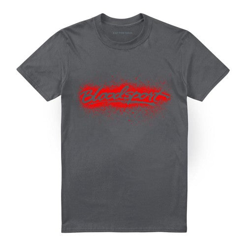 Front - Bloodsport Unisex Adult Blood Splatter T-Shirt