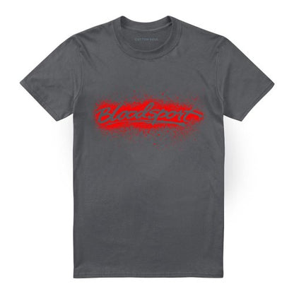 Front - Bloodsport Unisex Adult Blood Splatter T-Shirt