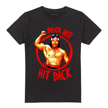 Front - Bloodsport Unisex Adult Brick Not Hit T-Shirt