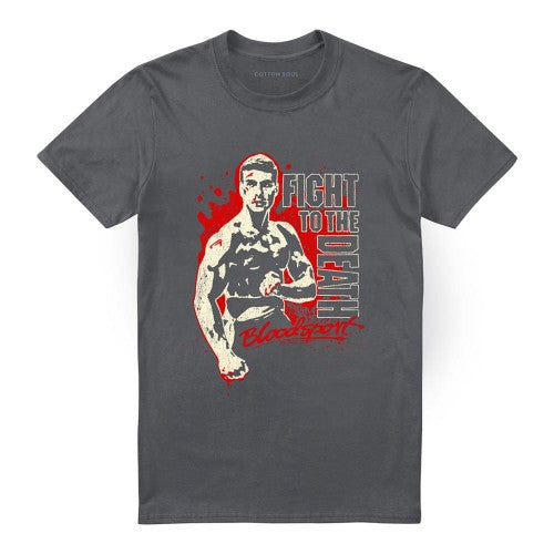 Front - Bloodsport Unisex Adult To The Death T-Shirt