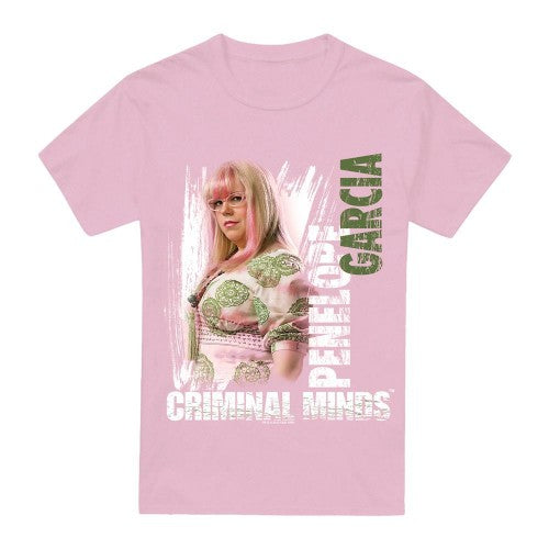 Front - Criminal Minds Unisex Adult Penelope Garcia T-Shirt
