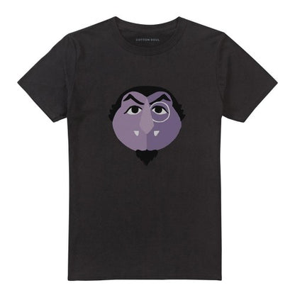 Front - Sesame Street Unisex Adult Count von Count T-Shirt
