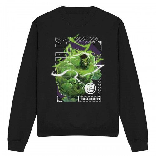 Front - Marvel Rivals Unisex Adult Hulk Smash Bruce Banner Sweatshirt