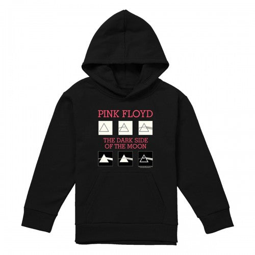 Front - Pink Floyd Childrens/Kids The Dark Side Of The Moon Album Hoodie
