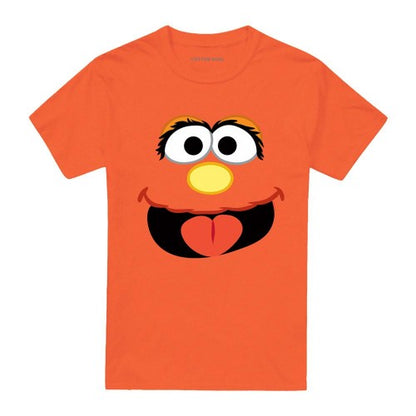 Front - Sesame Street Unisex Adult Murray Face T-Shirt