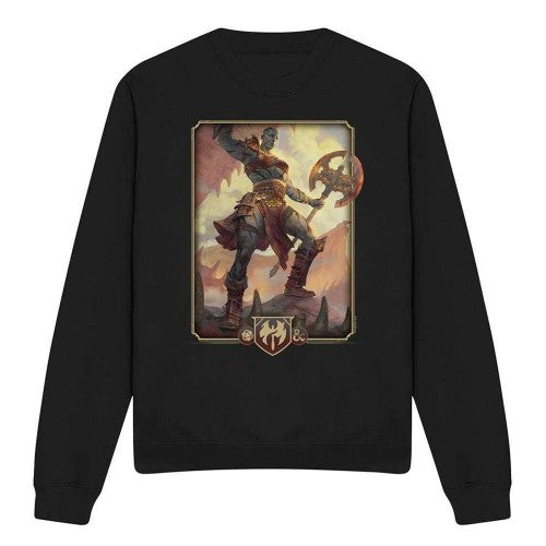 Front - Dungeons & Dragons Unisex Adult 2024 Barbarian Key Art Sweatshirt