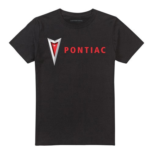Front - Pontiac Unisex Adult Modern Arrowhead T-Shirt