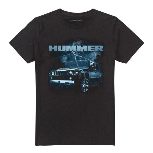 Front - Hummer Unisex Adult Stormy Ride T-Shirt