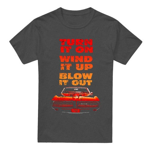 Front - Pontiac Unisex Adult GTO Flames T-Shirt