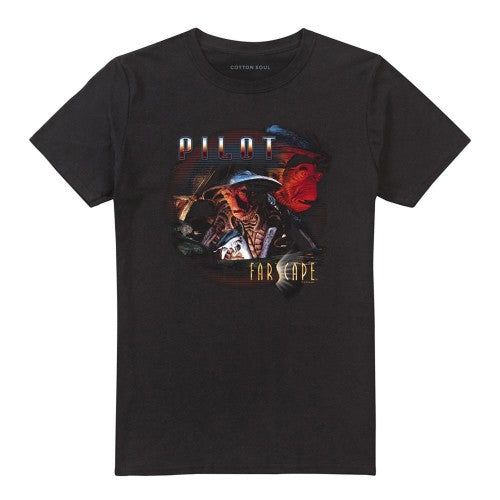 Front - Farscape Unisex Adult Pilot T-Shirt