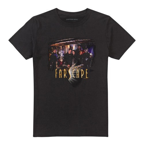 Front - Farscape Unisex Adult Cast T-Shirt