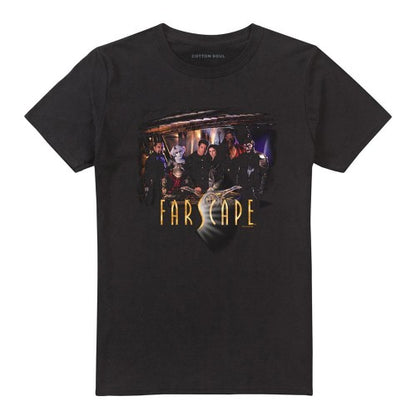 Front - Farscape Unisex Adult Cast T-Shirt