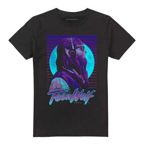 Front - Teen Wolf Unisex Adult Headphones T-Shirt