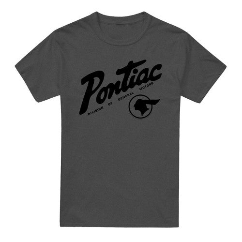 Front - Pontiac Unisex Adult Division Logo T-Shirt