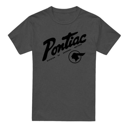 Front - Pontiac Unisex Adult Division Logo T-Shirt