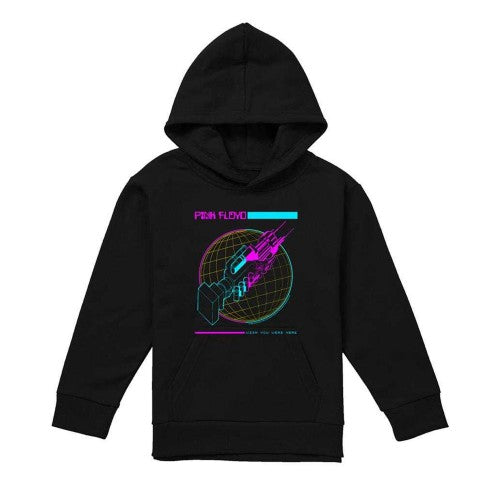 Front - Pink Floyd Childrens/Kids Wish You Were Here Grid Hoodie
