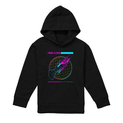 Front - Pink Floyd Childrens/Kids Wish You Were Here Grid Hoodie