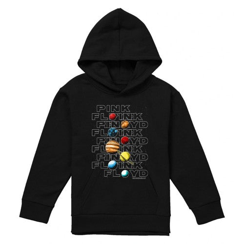 Front - Pink Floyd Childrens/Kids Solar System Hoodie