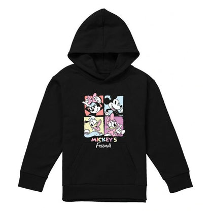 Front - Mickey Mouse & Friends Childrens/Kids Squares Hoodie