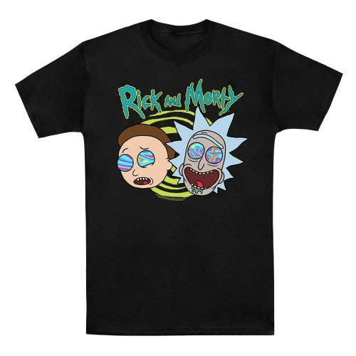 Front - Rick And Morty Mens Blown Minds T-Shirt