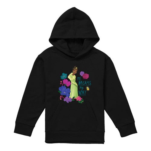 Front - The Princess and the Frog Childrens/Kids My Dreams, My Way Tiana Heather Hoodie