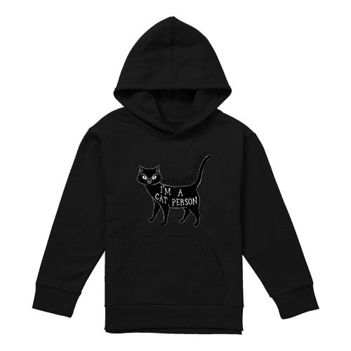Front - Hocus Pocus Childrens/Kids I´m A Cat Person Thackery Binx Hoodie