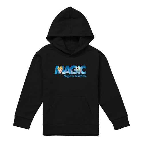Front - Cinderella Childrens/Kids Magic Begins Within Heather Hoodie