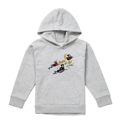 Front - Hocus Pocus Childrens/Kids Tonight We Fly Sanderson Sisters Heather Hoodie