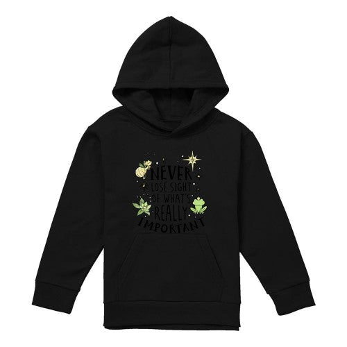Front - The Princess and the Frog Childrens/Kids Never Lose Sight Hoodie