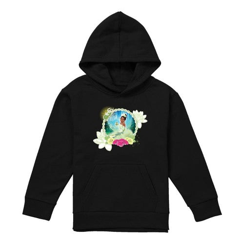 Front - The Princess and the Frog Childrens/Kids Bayou Beauty Tiana Floral Hoodie